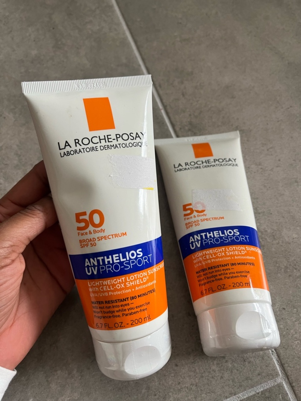 La Roche Posay Anthelios UV Pro-Sport SPF 50 Lightweight Lotion Sunscreen Duo